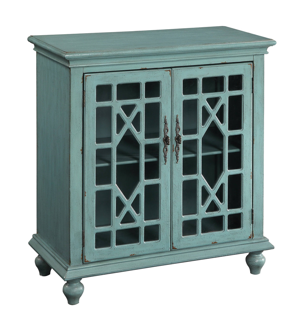 Blue Two Door Cabinet C72630