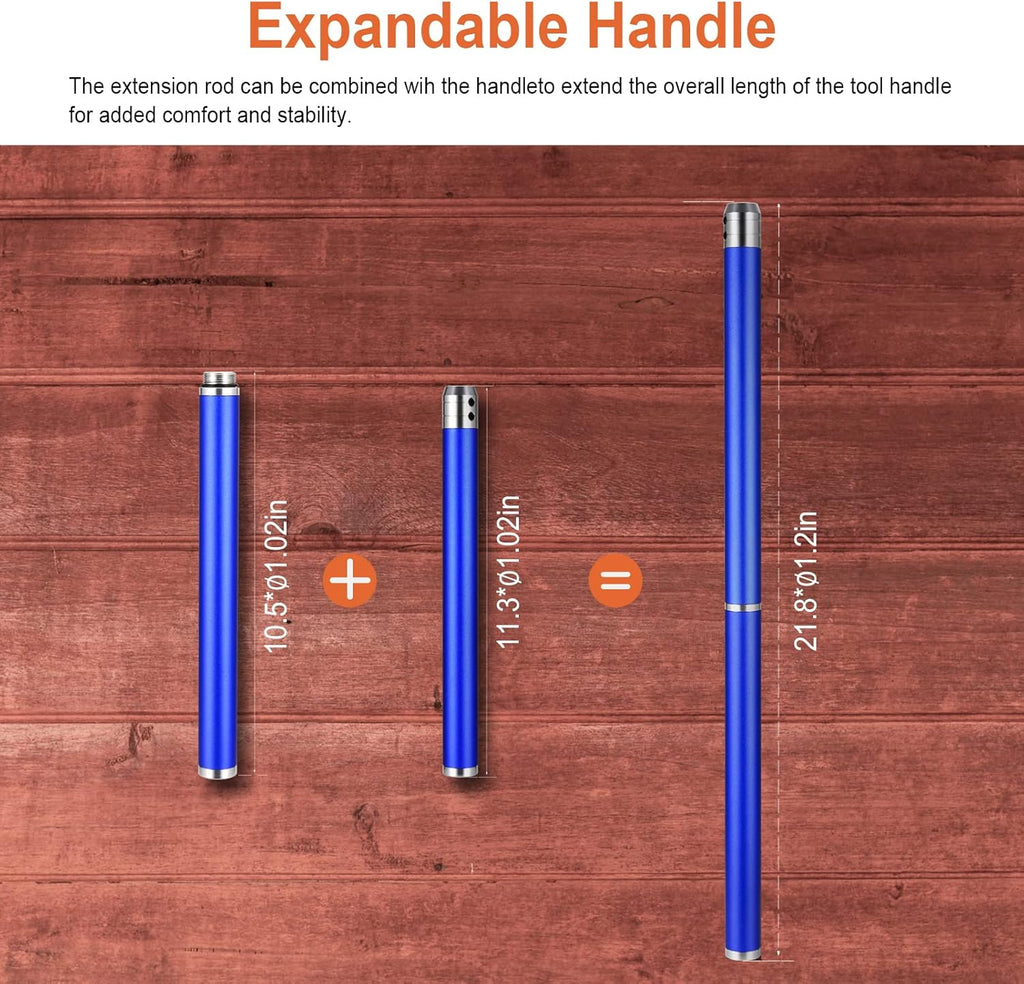 8 in 1 Carbide Tipped Woodturning Set with Aluminum Case R26623