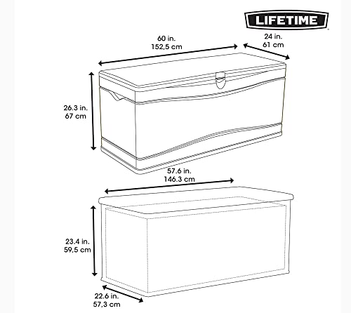 130 Gallon Extra Large Deck Box X803988