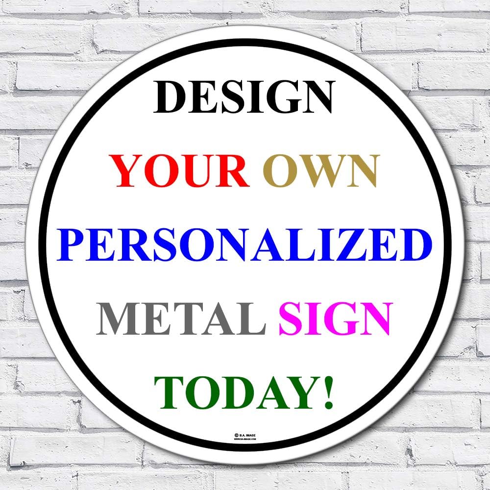 Custom Metal Sign Pack of 2 U6208