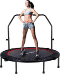 50" Foldable Fitness Trampoline with Adjustable Foam Handle H9359