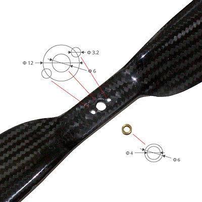 Carbon Fiber Propellers for Multicopter M321924