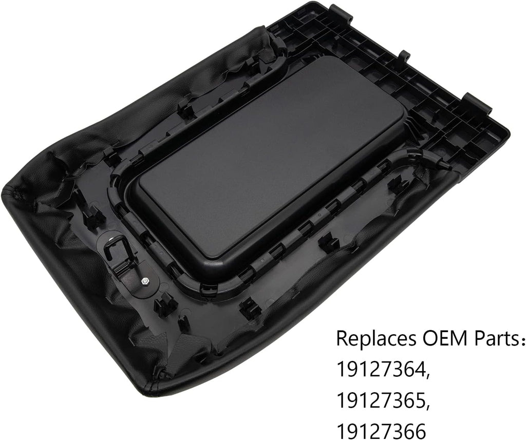 Center Console Lid Repair Kit Black Pack of 2 F59561