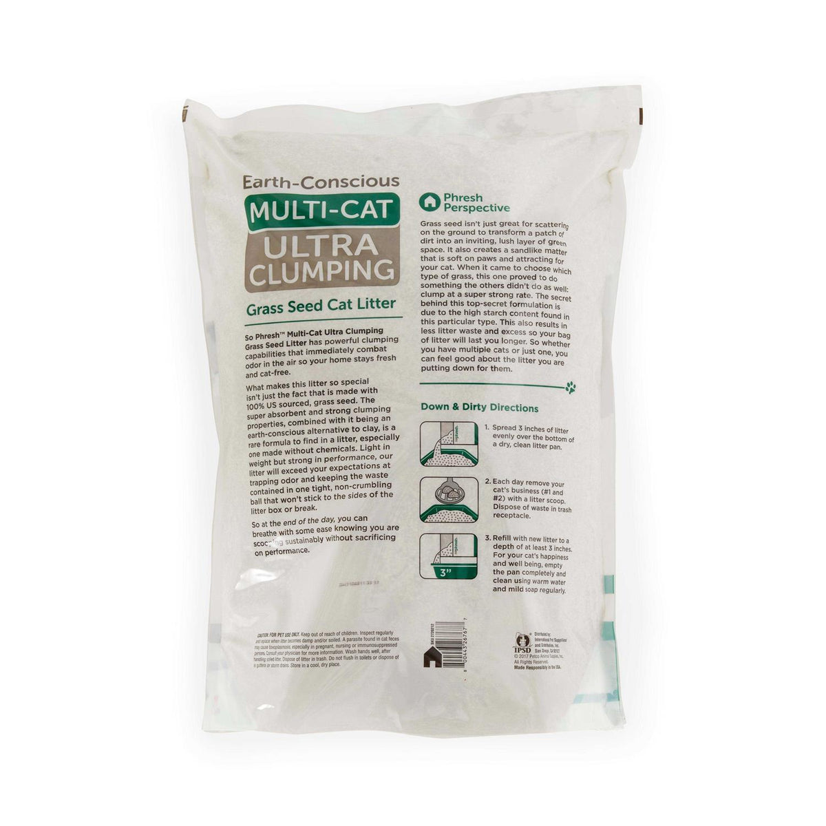 Extreme Clumping Scented Grass Seed Cat Litter Q12732