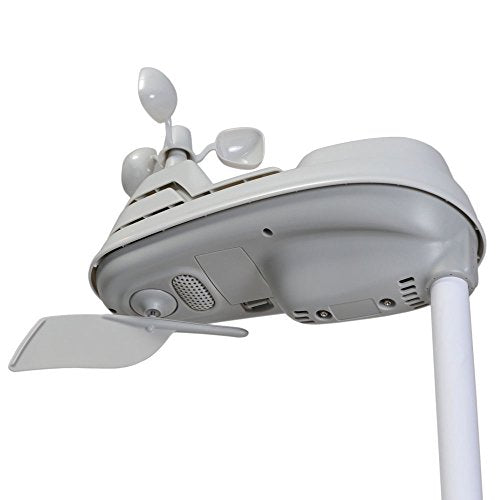 White 5-in-1 Weather Sensor with Rain Gauge V601