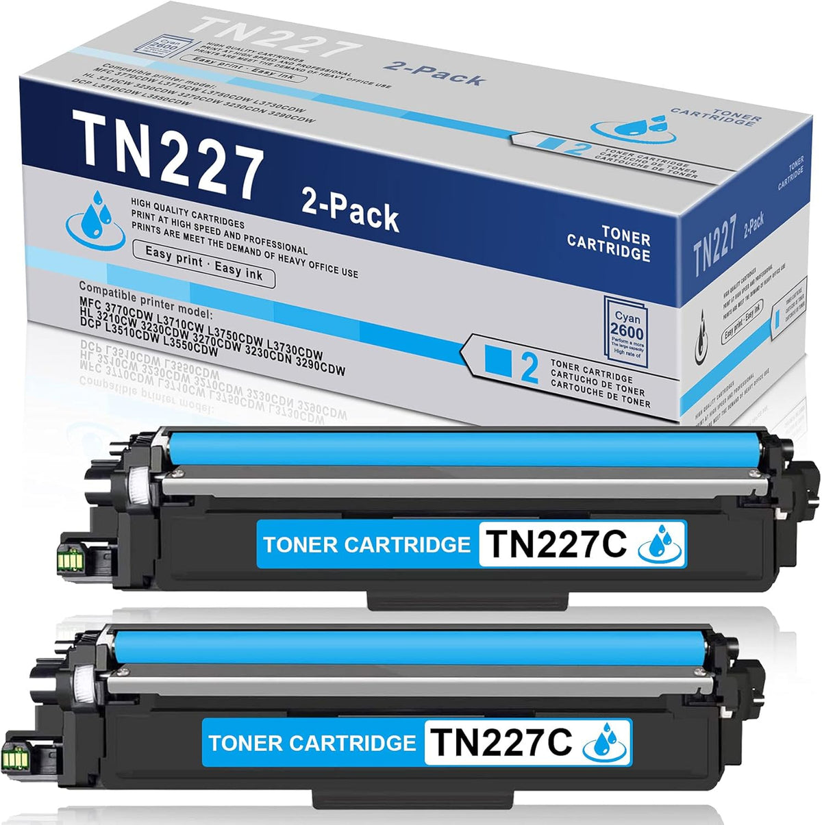Cyan Toner Cartridge 2 Pack P968063