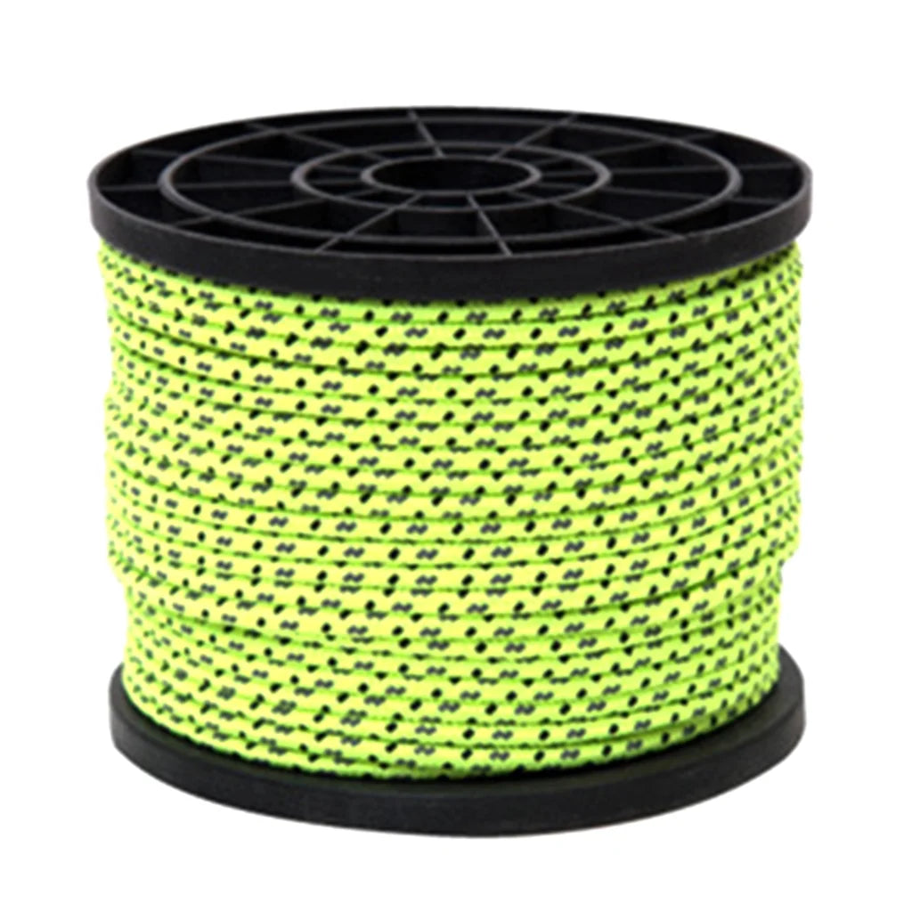 Fluorescent Reflective Guyline Tent Rope Camping Cord M305558