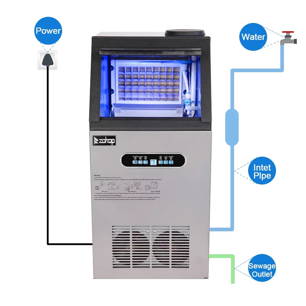 Commercial Ice Maker Machine 150 lbs K1834