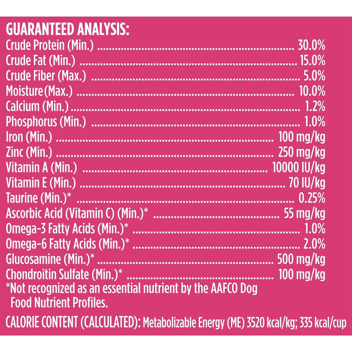 Natural Dry Dog Food with Beef G5025