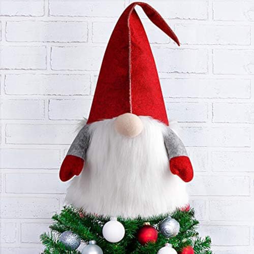 25 Inch Plush Gnome Christmas Tree Topper F951