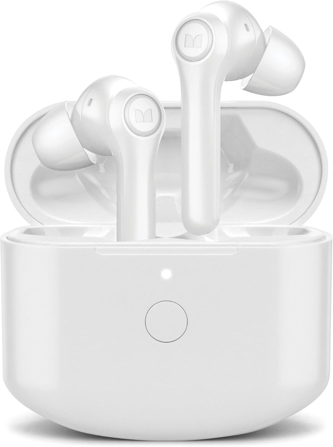 True Wireless Earbuds with Charging Case, Bluetooth 5.0, Black, Pack of 2 F912
