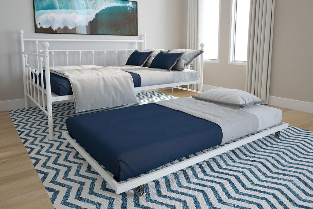 Twin Size Metal Canopy Bed Frame R409