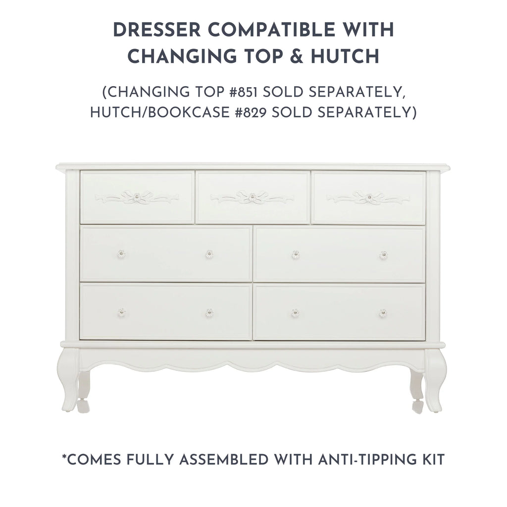 7 Drawer Double Dresser C854724