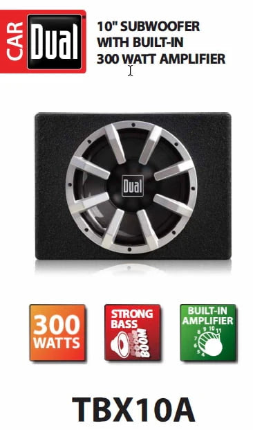 10-inch Enclosed Subwoofer A441