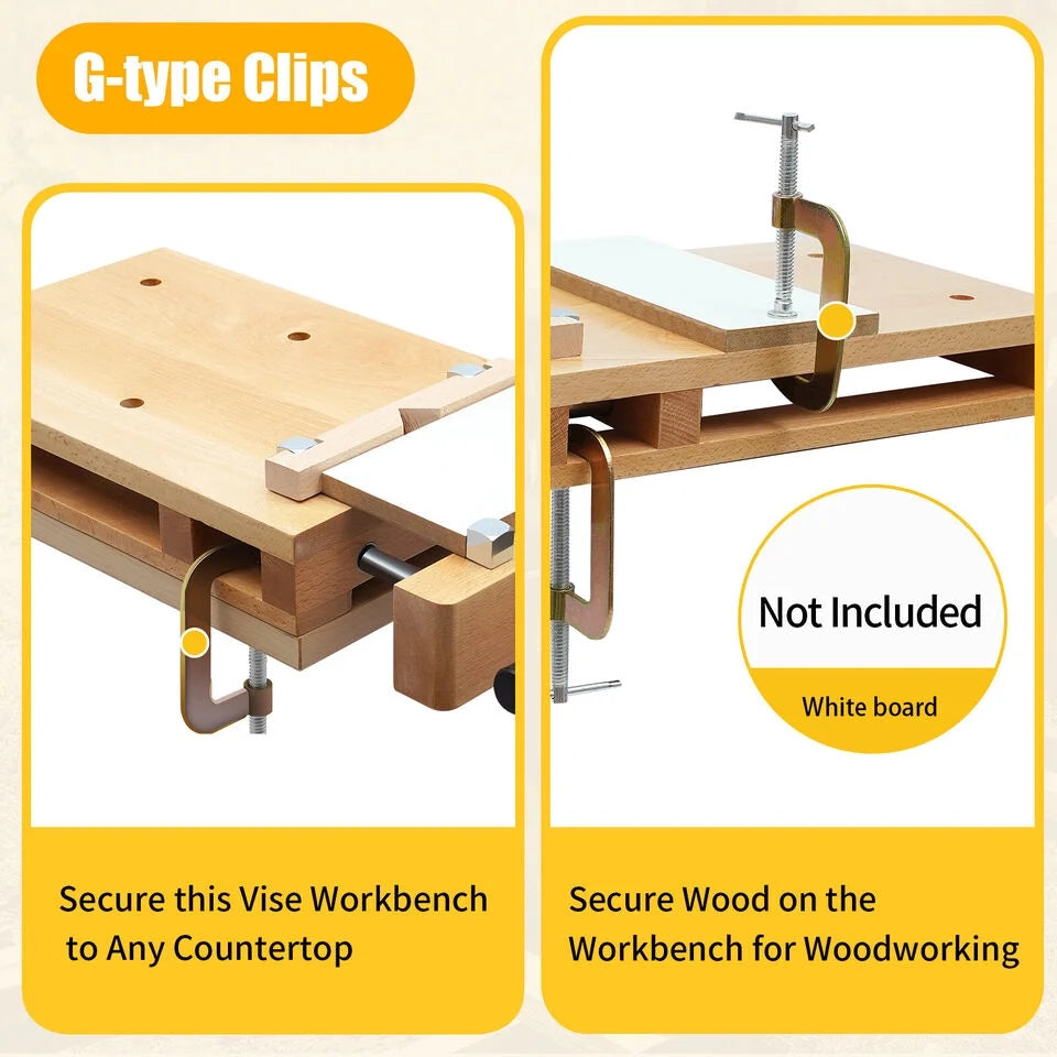 Portable Wood Vise Workbench D44021