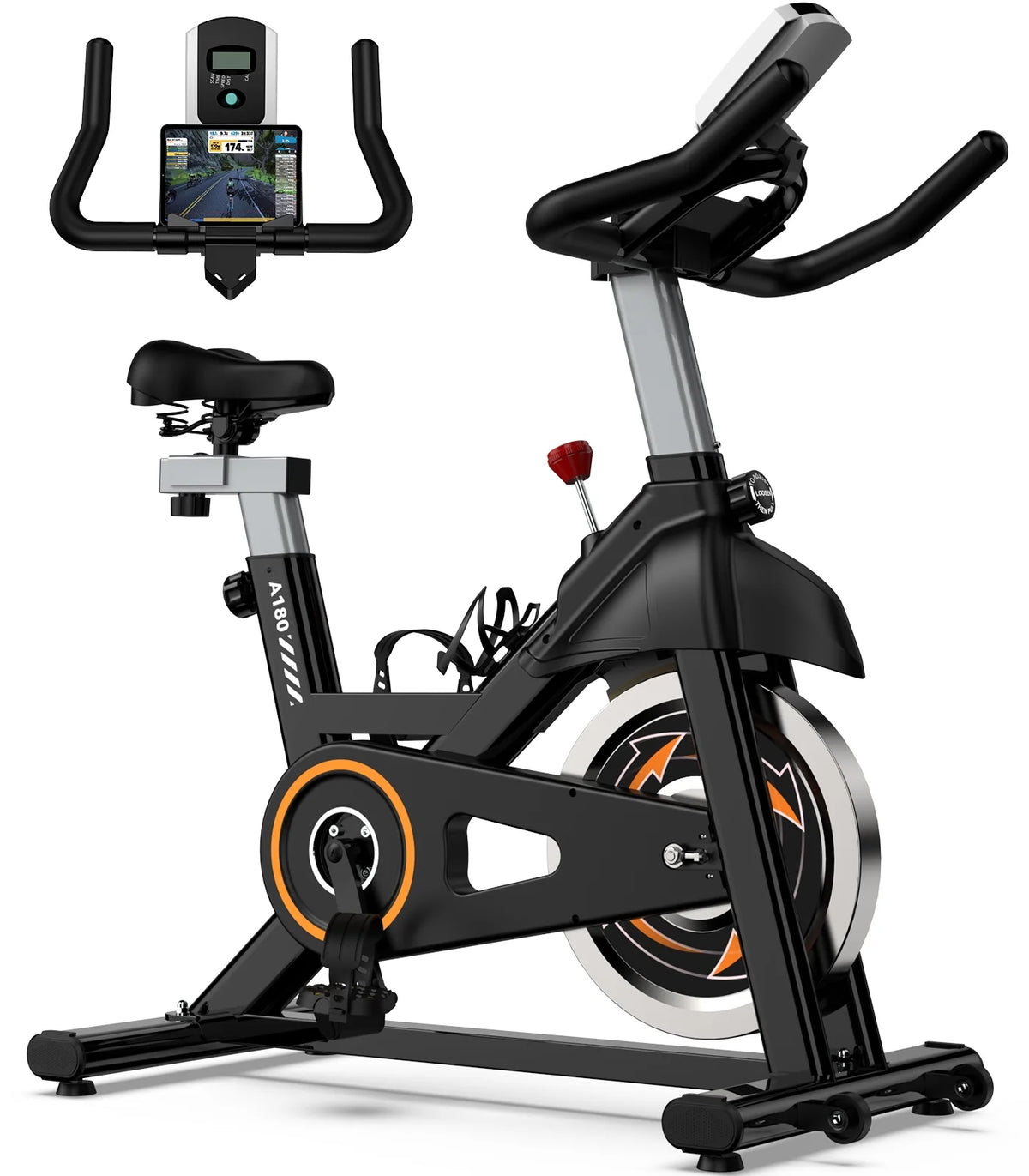 Indoor Cycling Exercise Bike 35 Lbs Flywheel K9965