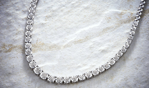 1/3 Carat T.W Diamond Sterling Silver Necklace U483584