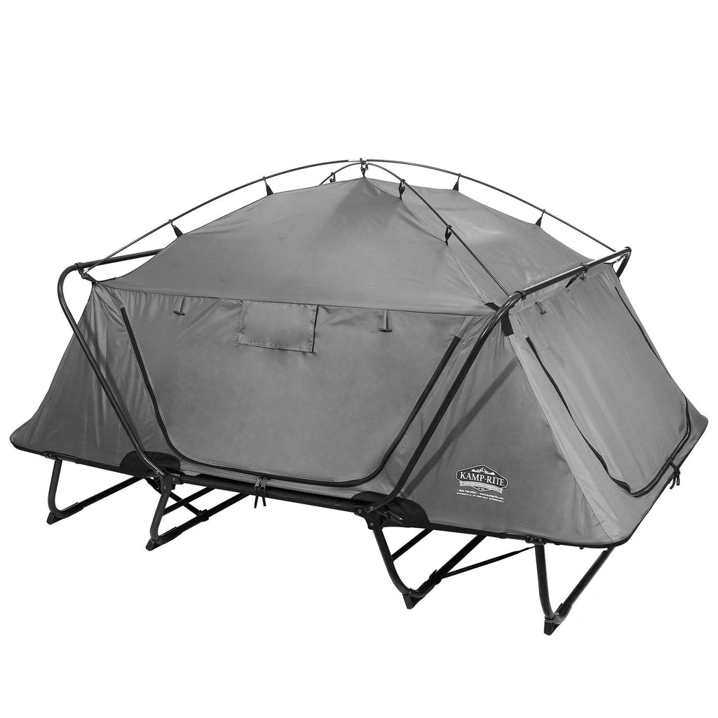 2 Person Elevated Cot, Lounge Chair, & Tent Q823