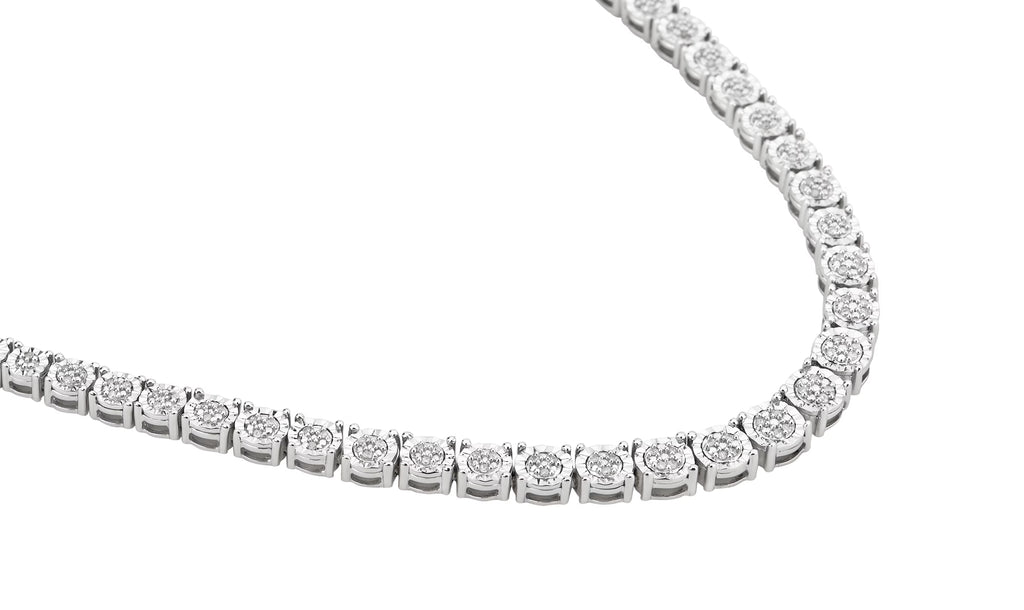 1/3 Carat T.W Diamond Sterling Silver Necklace U483584