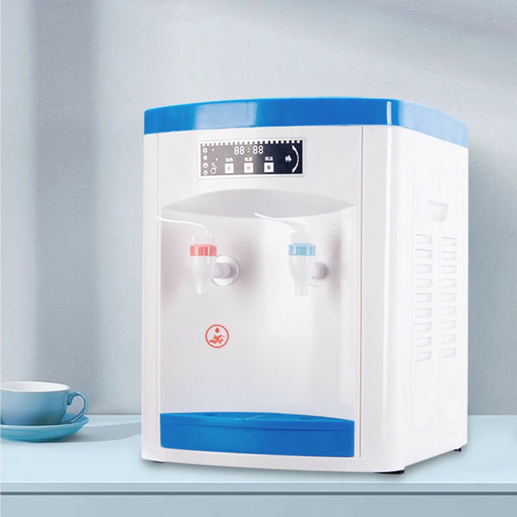 Top Loading Hot & Cold Water Cooler Dispenser White & Blue R6901