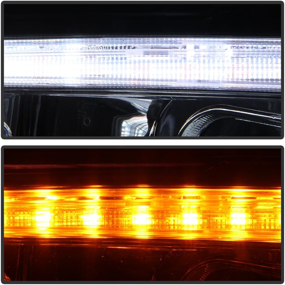 Chrome Projector Headlights Set L7259