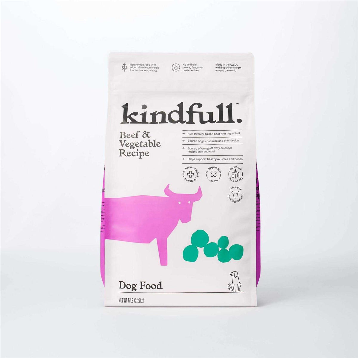 Beef and Vegetable Recipe Dry Dog Food N5429