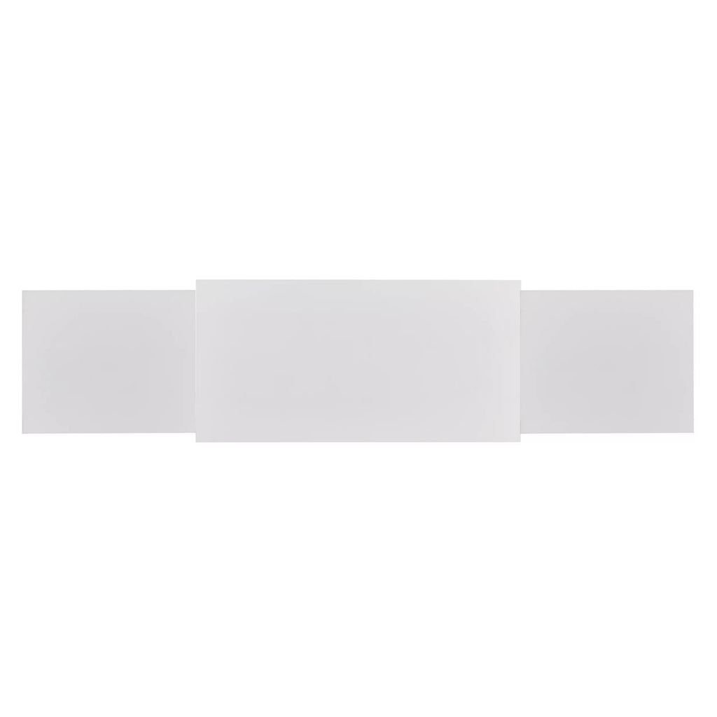 White Electric Fireplace with Bookcases E25785