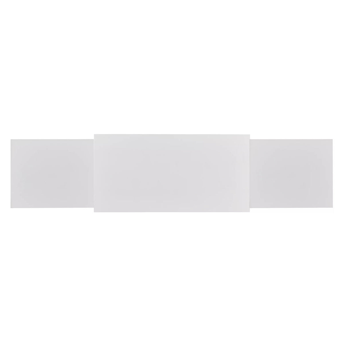 White Electric Fireplace with Bookcases E25785