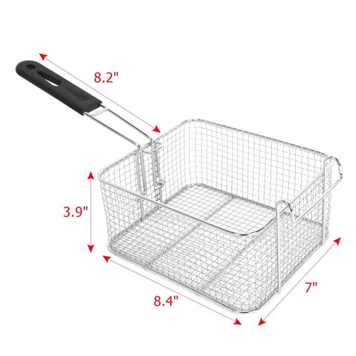 Stainless Steel Electric Double Tank Deep Fryer with Basket 6L K929265