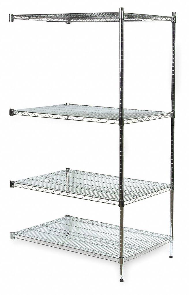 Zinc Wire Shelving Add-On 74x22 H D66198