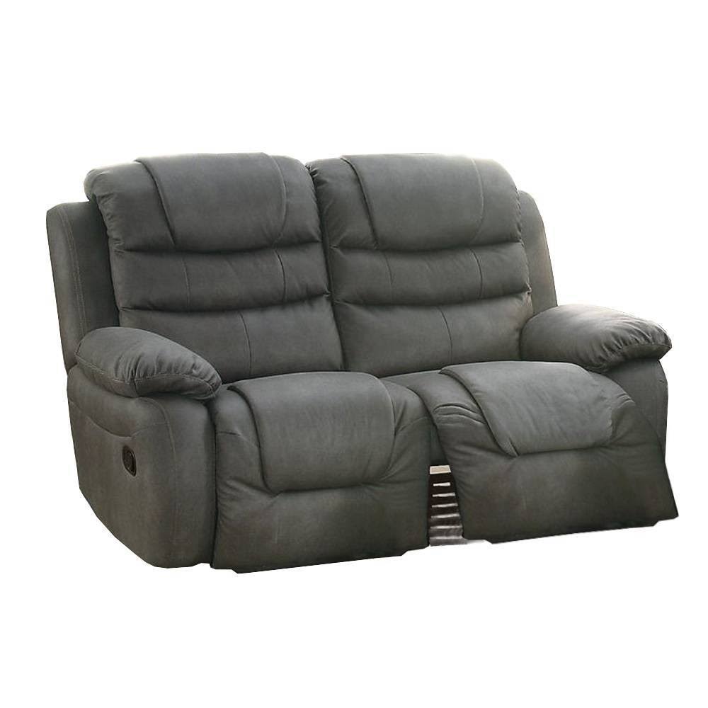 Grey Reclining Love Seat I999547