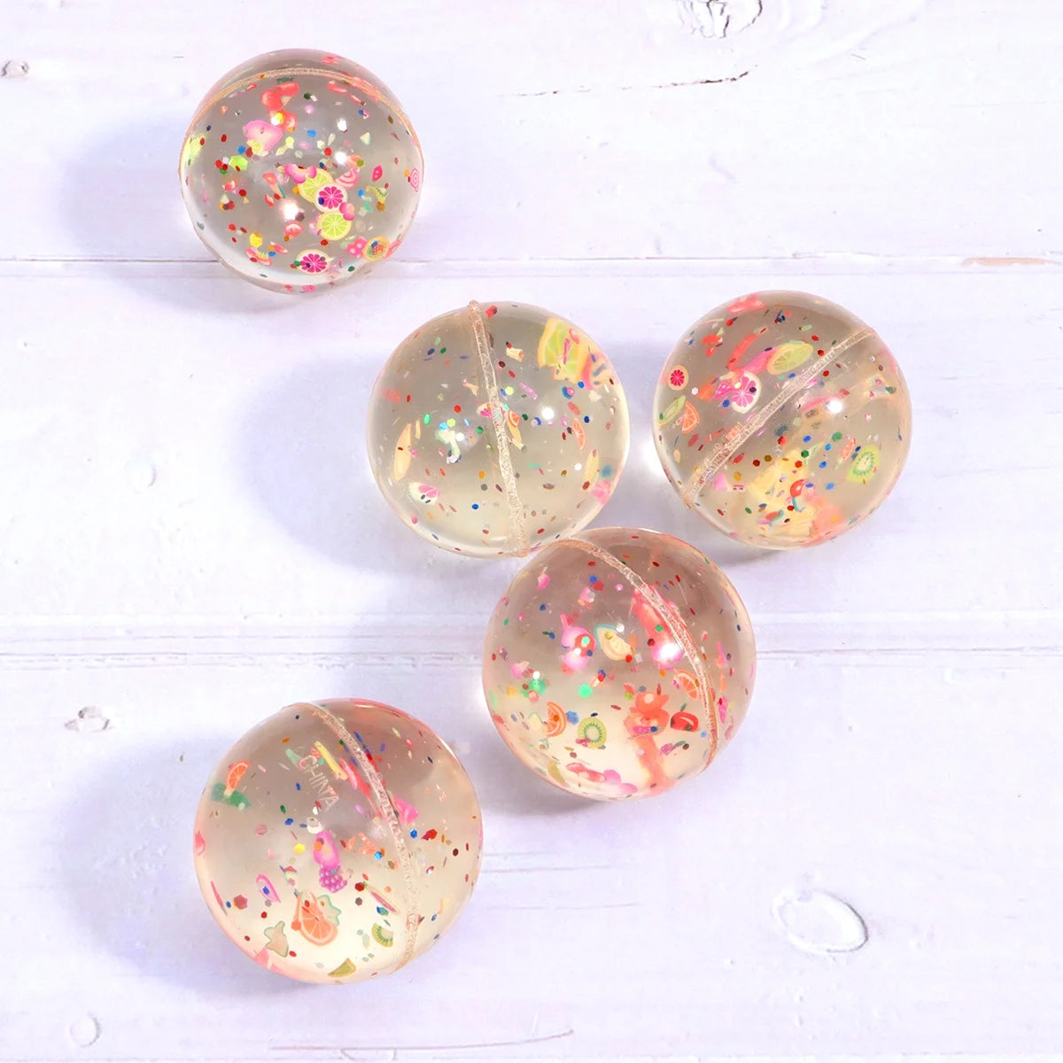 Transparent Ball Kids Learning Toy Beach Bouncing Balls Bubble Wands P6434