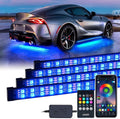 RGB LED Car Underglow Light Kit, 4 PCS, Pack of 2 Y3305
