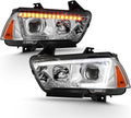 Chrome Projector Headlights Set L7259