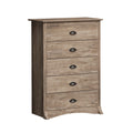5 Drawer Drifted Gray Chest Dresser N6731
