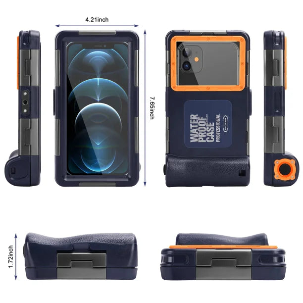 Waterproof Protective Case for Phones Up to 6.9 Inch Q876