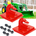 3/8" Bolt On Tractor Bucket Hooks, 2 Pack, Red G6435