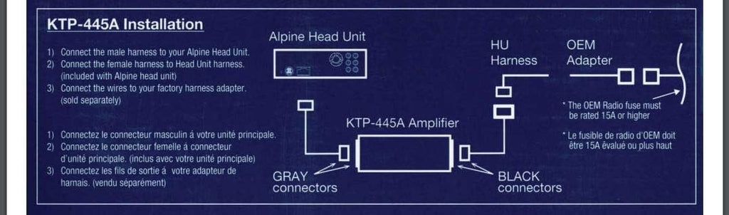 4-Channel Compact Amplifier and Backup Camera Bundle I2767