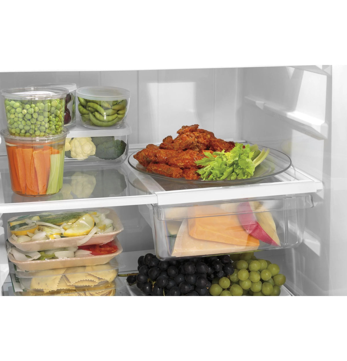 Top Freezer Freestanding Refrigerator White I287