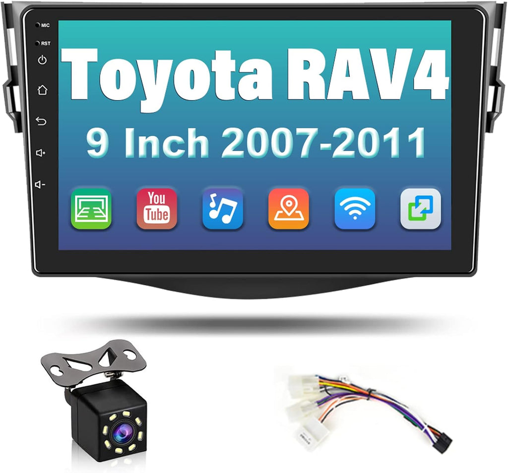 9 Inch Touchscreen Car Stereo with Backup Camera H722