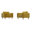 Velvet Lounge Chair Set of 2 B303918