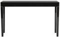 Black Mid Century Console Table M294