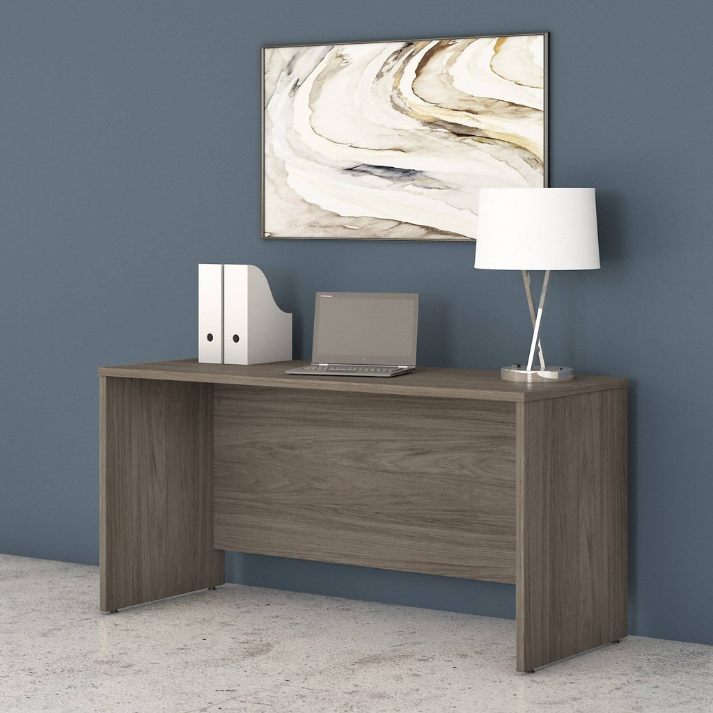 Modern Hickory Credenza Desk D559745