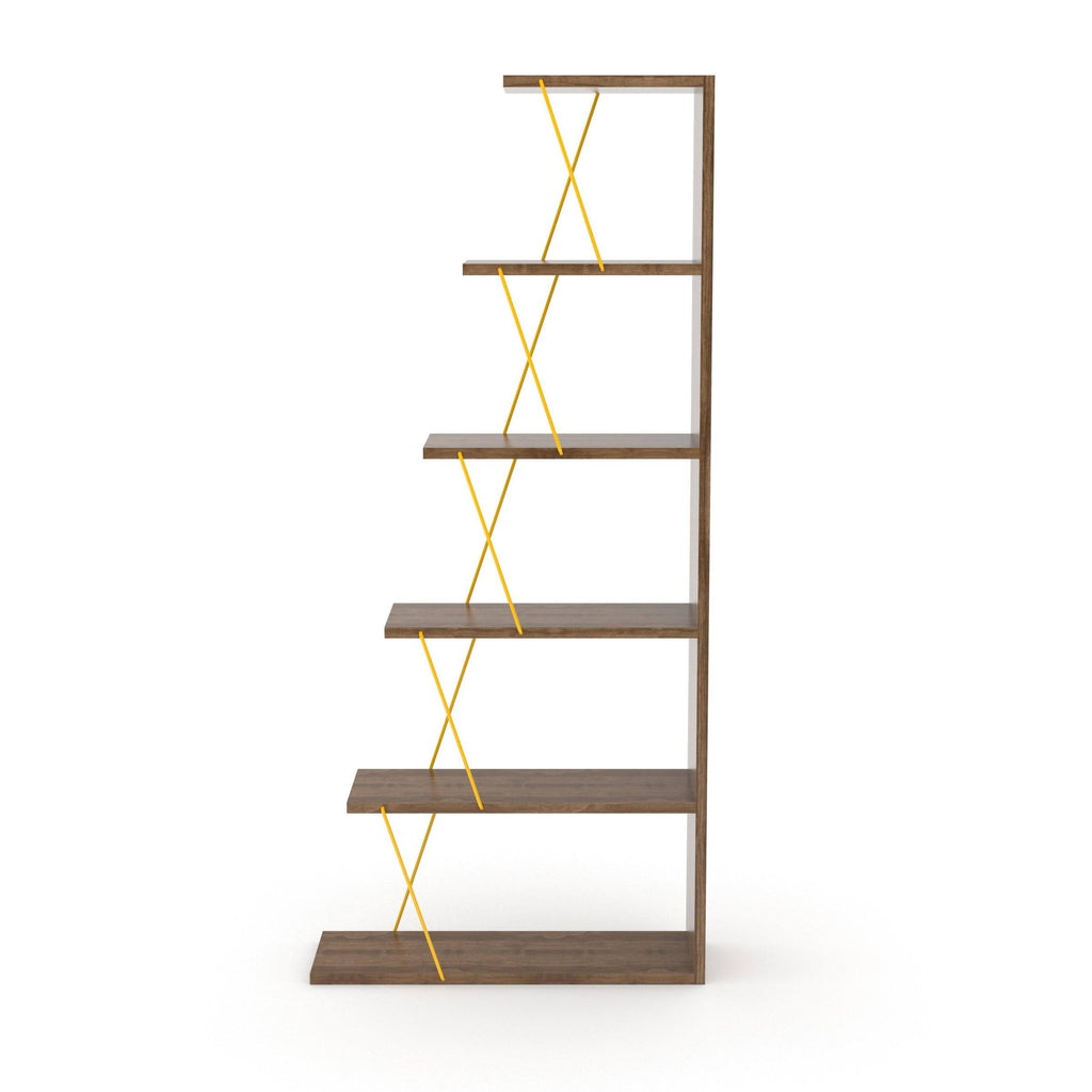 White-Pink Bookcase Z4067