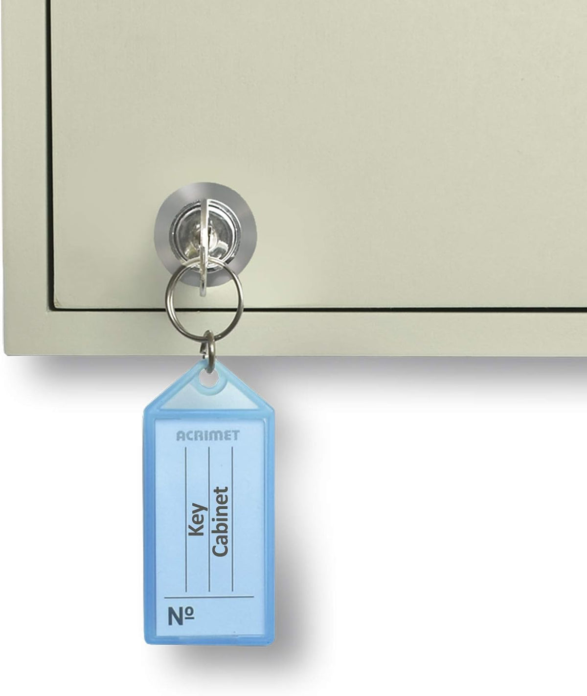 Beige 96 Positions Key Cabinet with Lock Y9260