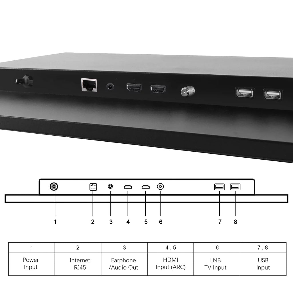 27 inches Wifi Waterproof LED Bathroom Television L828475