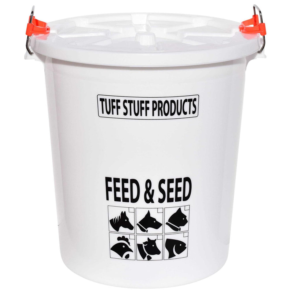 7 Gallon Feed and Seed Storage Pail with Locking Lid J204213