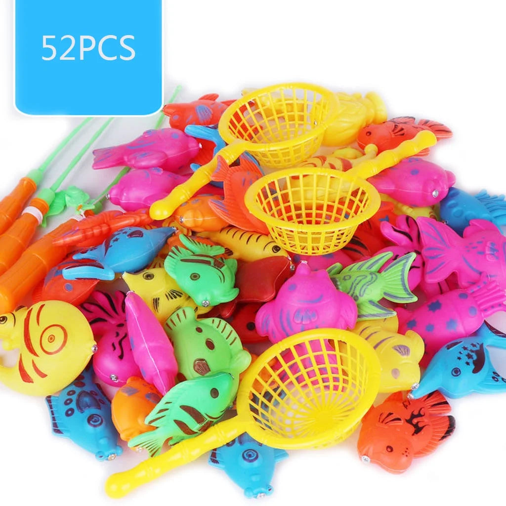 Magnetic Fishing Toys Plastic Fish Rod Set T5774