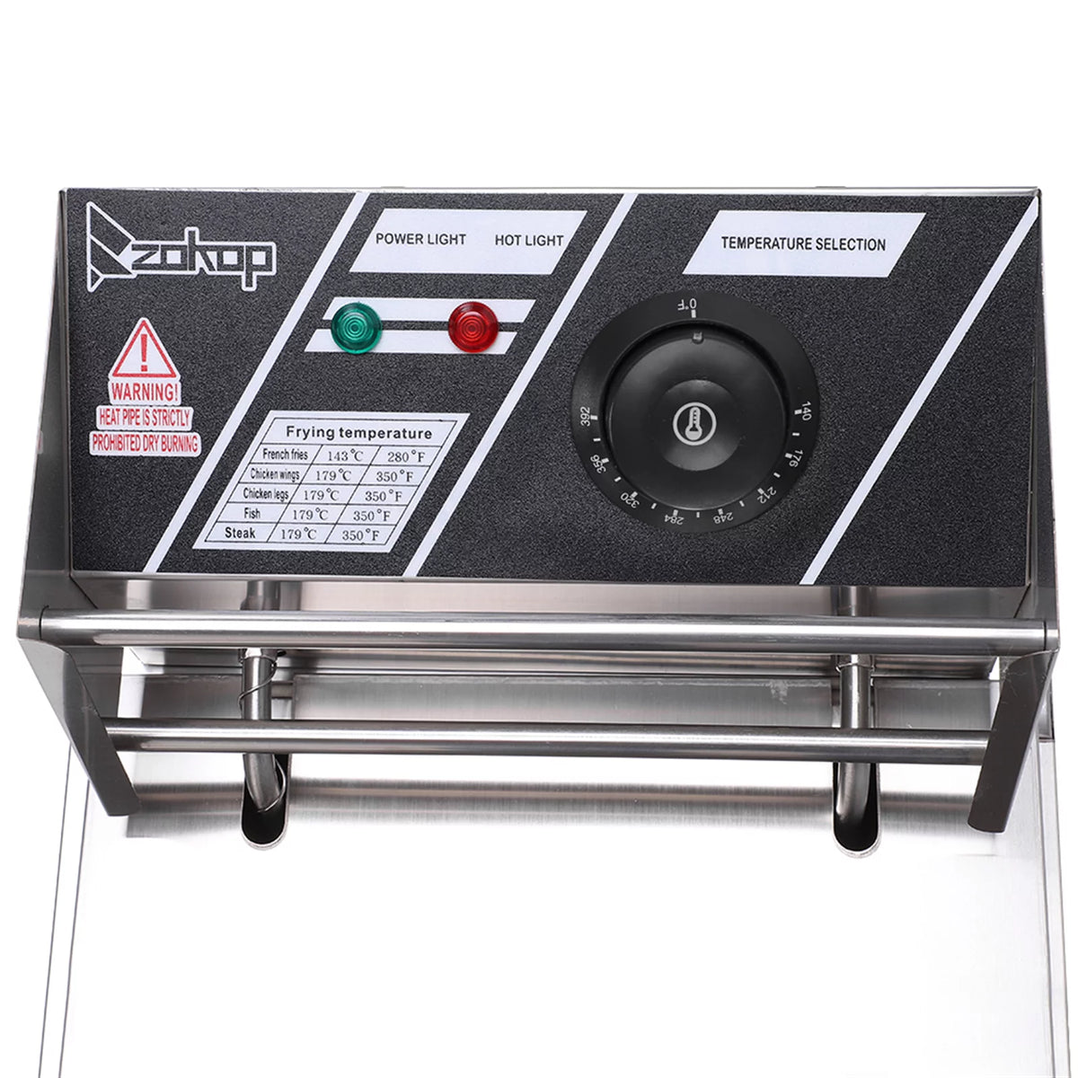 2500W Stainless Steel Deep Fryer with Basket Z854804