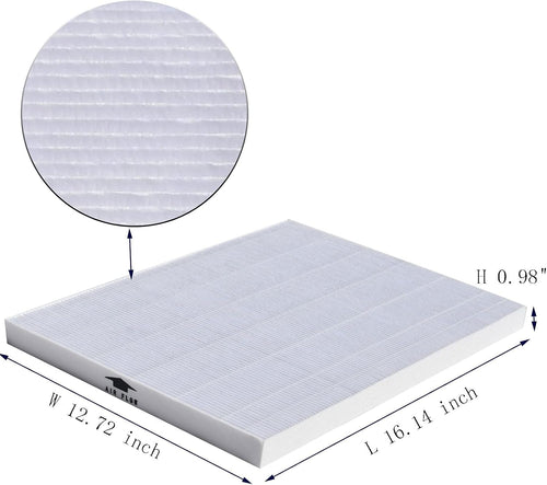 2 Pack Replacement HEPA Filter and Activated Carbon Filter for Air Purifier N432